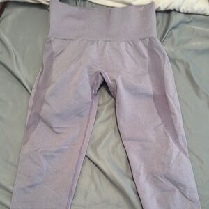 NVGTN Purple High-Waisted Leggings